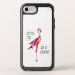 Flamingo Stand Tall Be Fabulous Funny Saying Gift Speck iPhone Case