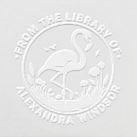 Flamingo Standing, Flowers Library Book Name