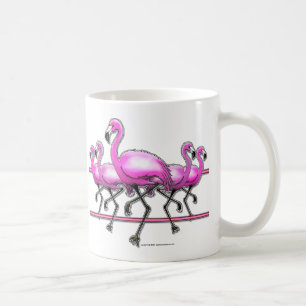 Flamingo Strip Coffee Mug