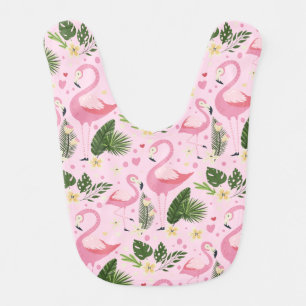 Flamingo Summer Collection One Design 8 Baby Bib