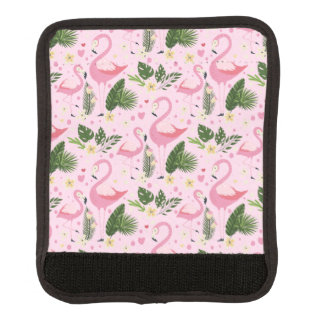 Flamingo Summer Collection One Design 8 Luggage Handle Wrap