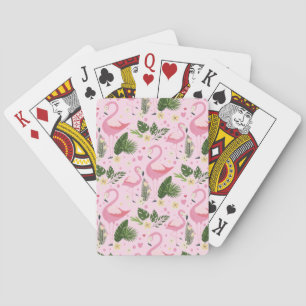 Flamingo Summer Collection One Design 8 Poker Cards