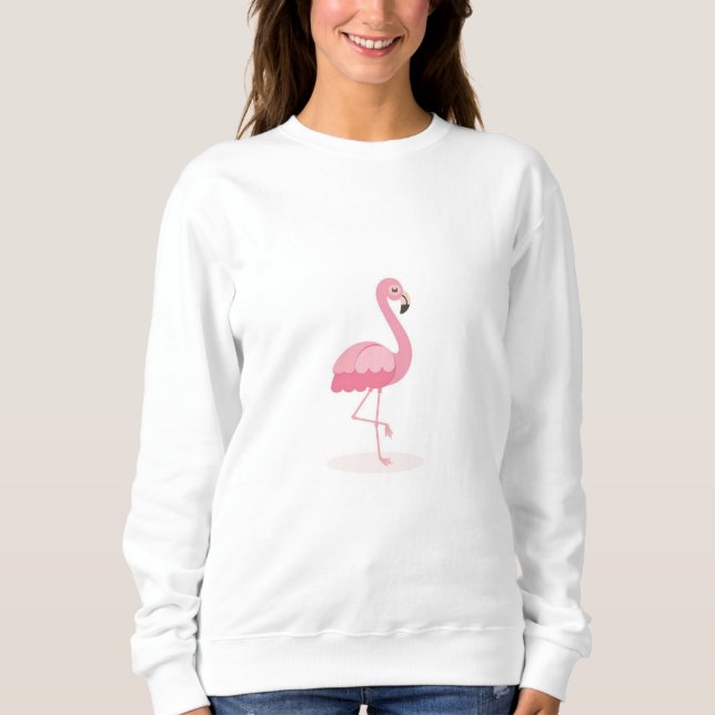 Flamingo T-Shirt Sweatshirt (Front)