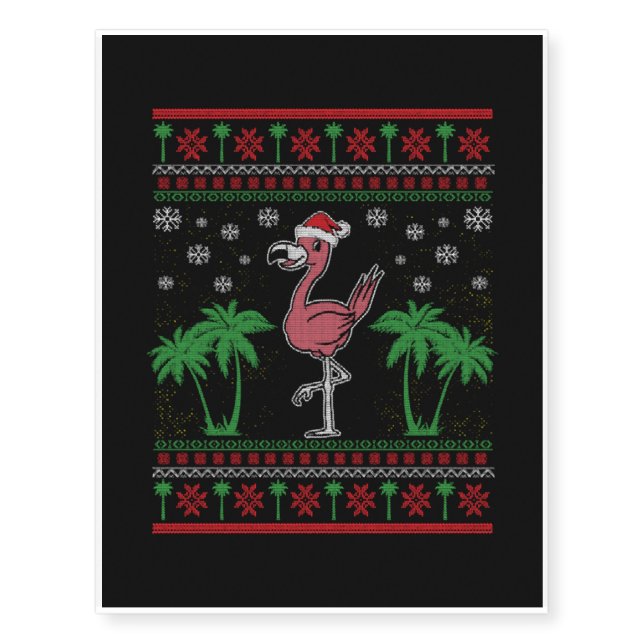 Flamingo Temporary Tattoos (Front)