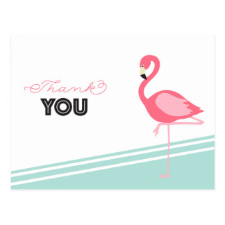 Flamingo Thank You Cards | Zazzle