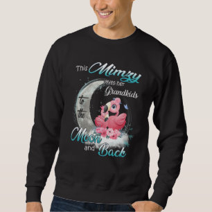 Flamingo This Mimzy Loves Her Grandkids To The Moo Sweatshirt