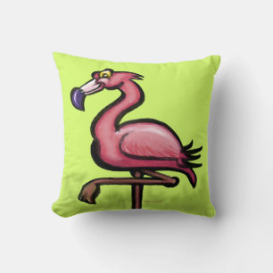 Flamingo Throw Pillow