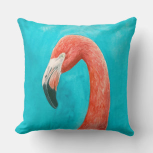 Flamingo Throw Pillow