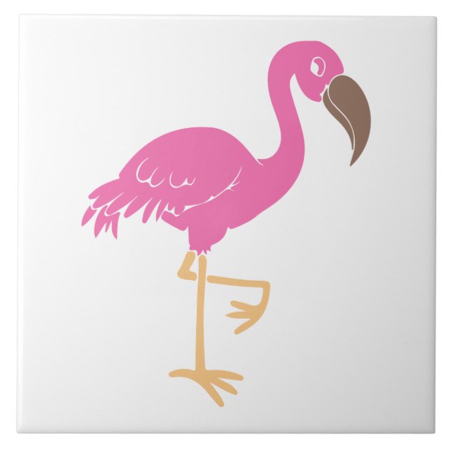 Flamingo Tile (Front)