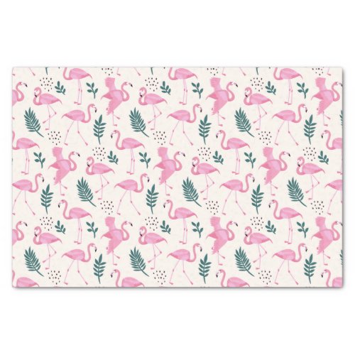 Flamingo  tissue paper