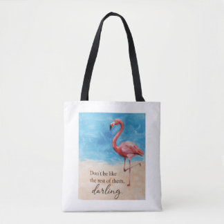Flamingo tote bag