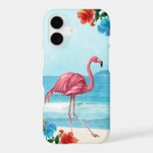 Flamingo Tropical iPhone Case Cover