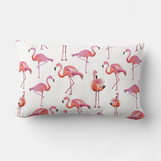 Flamingo Tropical | nursery | Pink | Pillow (Front)