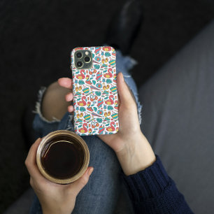 Flamingo Tropical Summer Pattern  iPhone 16 Plus Case