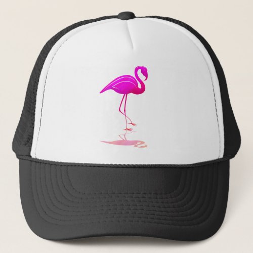 flamingo trucker hat