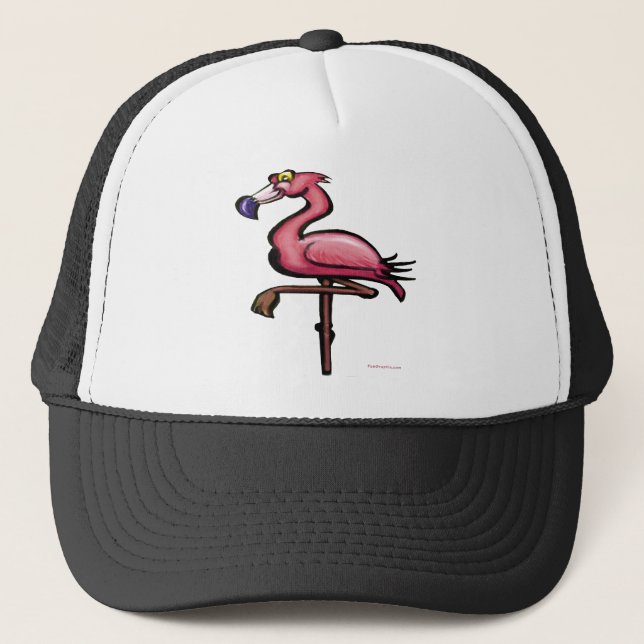 Flamingo Trucker Hat (Front)