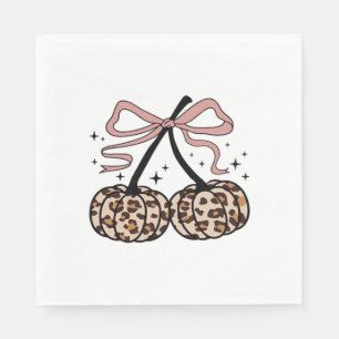 Flamingo Turkey Cute Flamingo Turkey Fall Leaf Tha Napkins