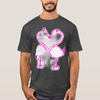 flamingo valentine T-Shirt