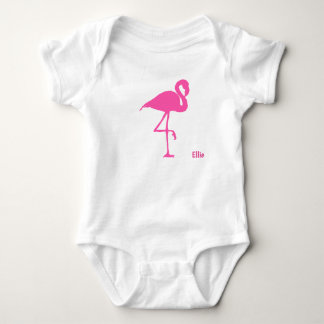 Flamingo Vest Baby Bodysuit