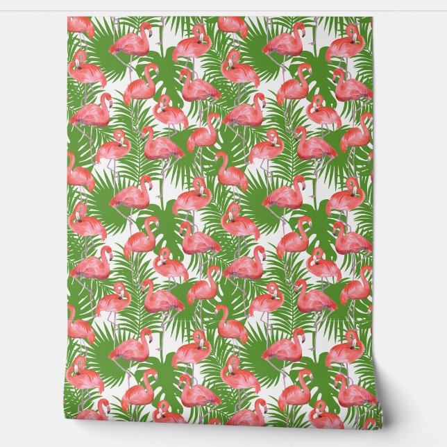 Flamingo Wallpaper (Unrolling)