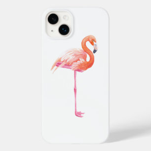 Flamingo watercolor Case-Mate iPhone 14 plus case