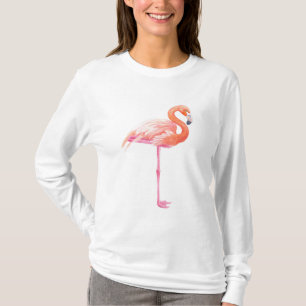 Flamingo watercolor T-Shirt