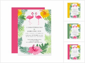 Flamingo Wedding