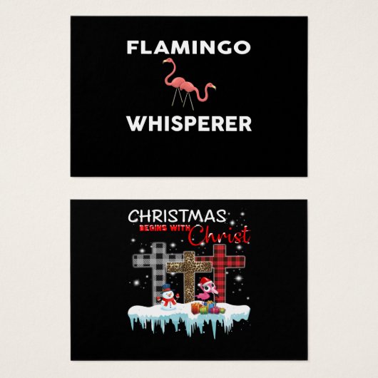 Flamingo Whisperer Novelty Flamingos (Front & Back)