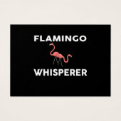 Flamingo Whisperer Novelty Flamingos (Front)