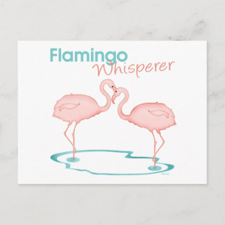 Flamingo Whisperer Postcard