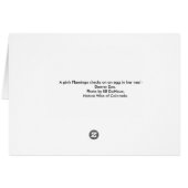 Flamingo with Egg (Back Horizontal)