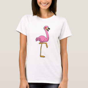 Flamingo with Glasses T-Shirt