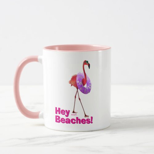 Flamingo With Inner Tube Mug