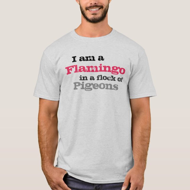 Flamingo world T-Shirt (Front)
