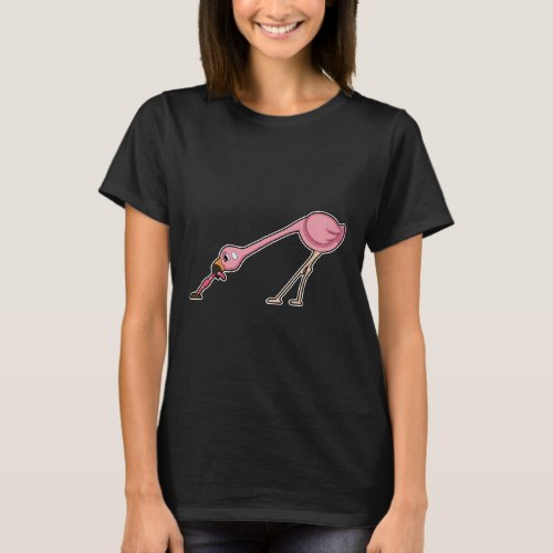 Flamingo Worm T_Shirt