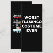 Flamingo | Worst Flamingo Costume Ever (Front/Back)