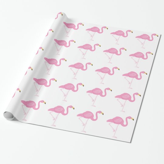 Flamingo Wrapping Paper | Zazzle.com