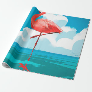 Flamingo Wrapping Paper