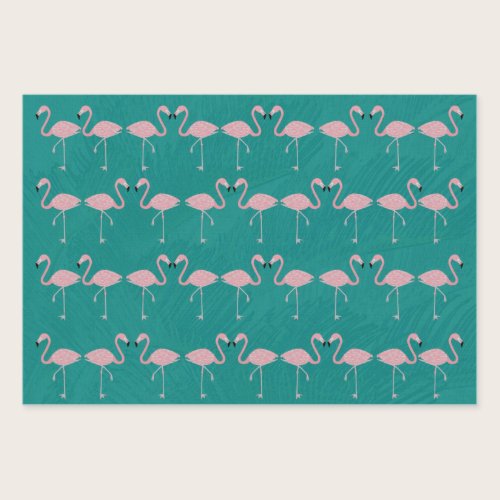 Flamingo Wrapping Paper Sheets