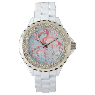 flamingo wrist watch