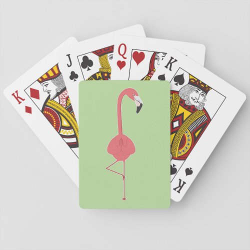 FLAMINGO YOGA PLAYING CARDS