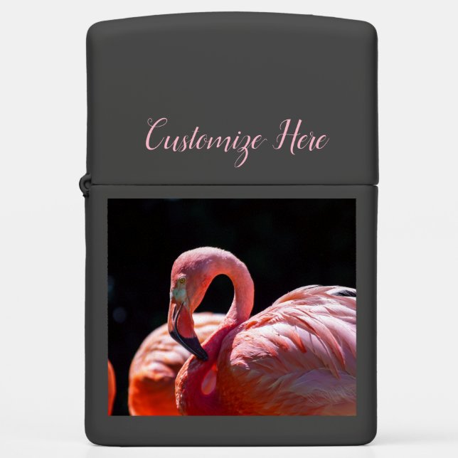 Flamingo Zippo Lighter (Front)