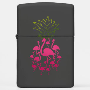 Flamingo Zippo Lighter Colorful Zippo Essential