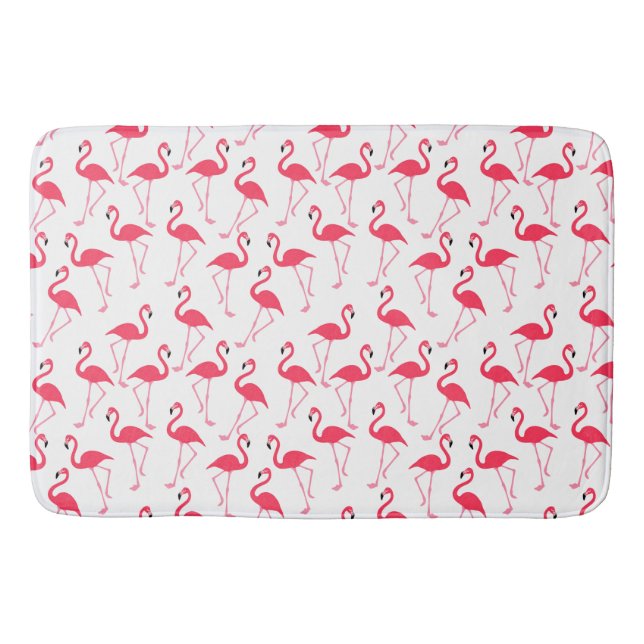 Flamingos Bath Mat (Front)