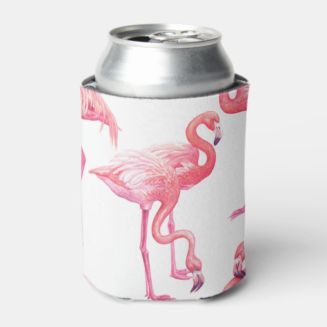 Flamingos Can Cooler (Can Front)