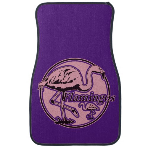 Flamingos Car Floor Mat