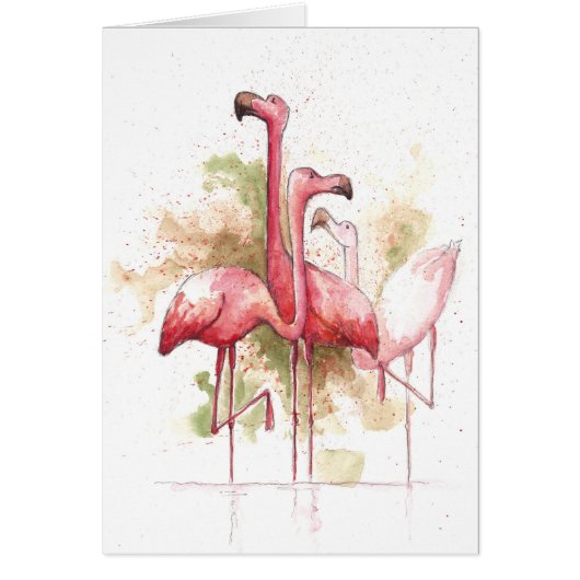 Flamingos Cards (Front)