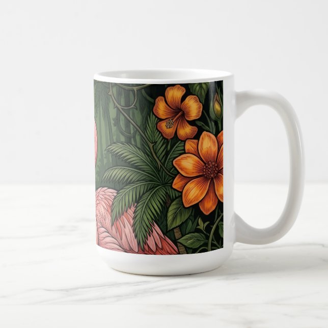 flamingos coffee mug (Right)