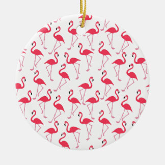 flamingos Flimingos Ceramic Ornament
