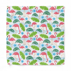 Flamingos in Paradise Bandana